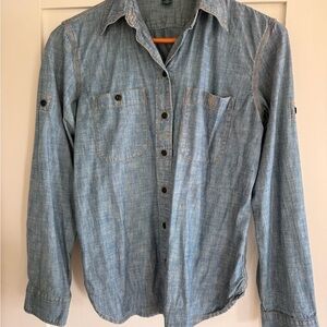 Vintage Ralph Lauren Light Blue Denim Shirt